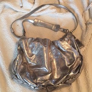 Designer leather concealed carry bag
